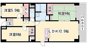 兵庫県姫路市増位新町１丁目（賃貸マンション3LDK・3階・73.00㎡） その2