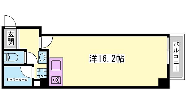 兵庫県姫路市小姓町(賃貸マンション1R・3階・34.19㎡)の写真 その2