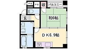 兵庫県姫路市大塩町（賃貸マンション1DK・1階・34.06㎡） その2