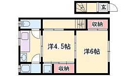 兵庫県姫路市土山４丁目（賃貸アパート2K・2階・30.63㎡） その2