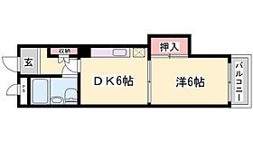 兵庫県姫路市土山７丁目（賃貸マンション1DK・1階・33.50㎡） その2