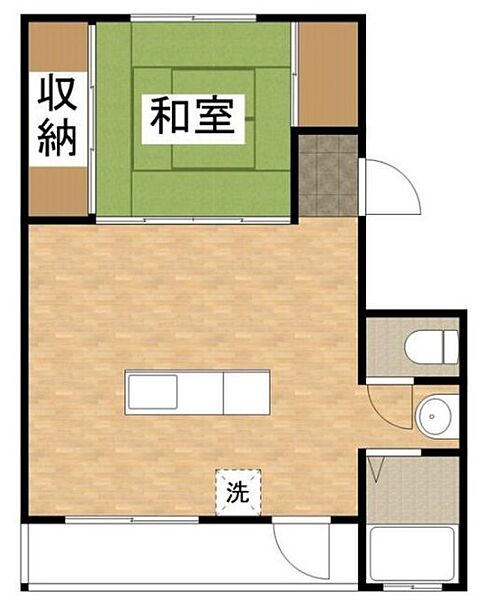 兵庫県多可郡多可町中区森本(賃貸マンション1DK・4階・32.00㎡)の写真 その2