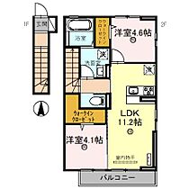 D-ROOM　VIC 201 ｜ 兵庫県揖保郡太子町東出（賃貸アパート2LDK・2階・54.88㎡） その1