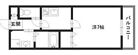 兵庫県姫路市幸町（賃貸マンション1K・2階・26.00㎡） その2