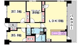 兵庫県姫路市北条口３丁目（賃貸マンション3LDK・13階・80.05㎡） その2