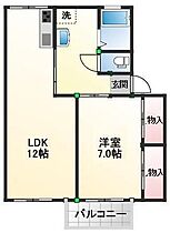 兵庫県相生市山手１丁目（賃貸アパート1LDK・2階・41.55㎡） その2