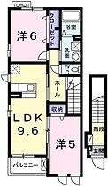 兵庫県赤穂市朝日町（賃貸アパート2LDK・2階・53.57㎡） その2