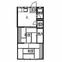 兵庫県高砂市高砂町朝日町１丁目（賃貸アパート2K・1階・32.00㎡） その2