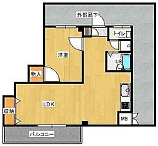 兵庫県姫路市白浜町（賃貸マンション1LDK・4階・40.86㎡） その2