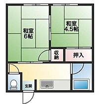 兵庫県加古川市西神吉町大国（賃貸アパート2K・2階・34.78㎡） その1