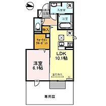 兵庫県三木市福井１丁目（賃貸アパート1LDK・1階・42.96㎡） その2