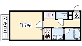 兵庫県加古川市加古川町平野（賃貸アパート1K・1階・23.19㎡） その2