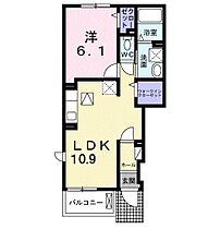 兵庫県姫路市北平野２丁目（賃貸アパート1LDK・1階・41.13㎡） その2