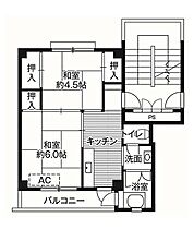 兵庫県加西市北条町北条（賃貸マンション2K・1階・33.54㎡） その2