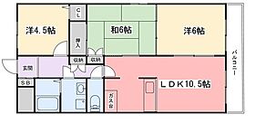 兵庫県姫路市別所町北宿（賃貸マンション3LDK・1階・62.60㎡） その2