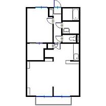 兵庫県三木市大村（賃貸アパート1LDK・1階・51.37㎡） その2