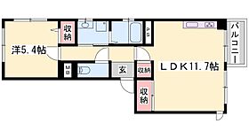 兵庫県姫路市安田２丁目（賃貸マンション1LDK・8階・46.20㎡） その2