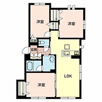 兵庫県揖保郡太子町鵤（賃貸アパート3LDK・1階・71.46㎡） その2