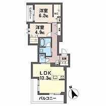 兵庫県姫路市船橋町６丁目（賃貸アパート2LDK・2階・64.49㎡） その2