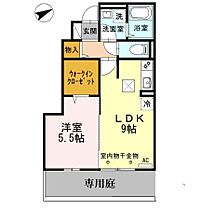 兵庫県加古川市別府町西脇（賃貸アパート1LDK・1階・37.99㎡） その2