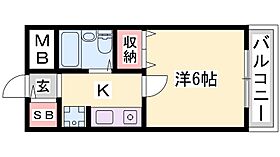 兵庫県姫路市土山３丁目（賃貸マンション1K・4階・19.00㎡） その2