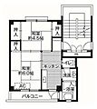ビレッジハウス粟生1号棟2階3.7万円