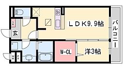 セジュール町坪 2階