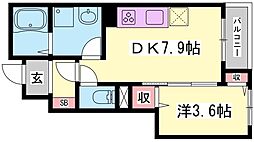 ラ・プレールI 1階
