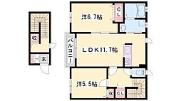 播但線 京口駅 徒歩7分