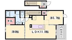 Ｒグレイ砥堀 2階/202