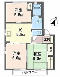 JR播但線 野里駅 徒歩25分 2階/-