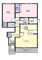 1階 / 2LDK / 57.44㎡