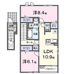 チェリーチ東同心町 2階