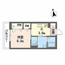 神鉄粟生線 三木駅 徒歩3分 3階/-