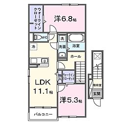 JR播但線 香呂駅 徒歩15分 2階/-