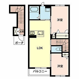 豊永レジデンス 2階/0201
