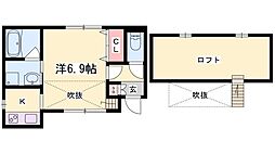 iハイツ五軒邸B 1階