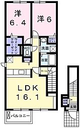 ベル・セーズII 2階