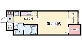 1階 / 1K / 29.59㎡
