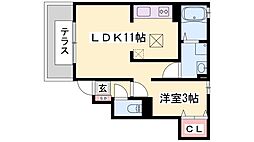 ドミールブラシェ北天満 1階