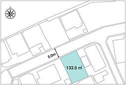 盛岡市桜台一丁目の土地画像