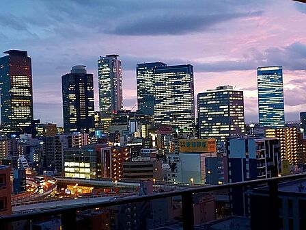 住戸からの眺望（名古屋駅方面）