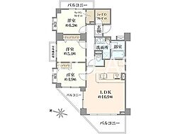 間取図画像 3LDK