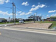 敷地面積185坪で広々としています!都市ガス引込要