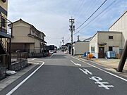 北西側の公道幅員約8.0ｍ北東側公道幅員約8.5ｍと広めの道路となります。