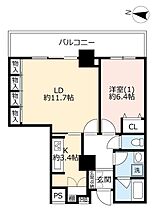 11階 / 1LDK / 55.01㎡