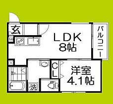 La Regencia 花園  ｜ 大阪府東大阪市稲葉３丁目（賃貸アパート1LDK・2階・29.81㎡） その2