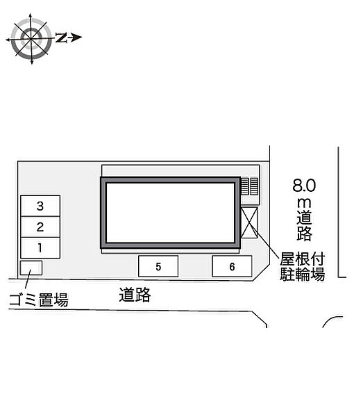 大阪府東大阪市長堂３丁目(賃貸マンション1K・4階・20.81㎡)の写真 その3