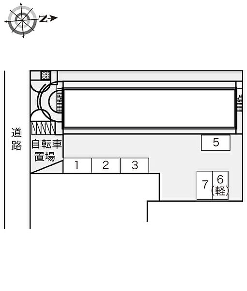 大阪府大東市中垣内１丁目(賃貸アパート1K・2階・20.28㎡)の写真 その3