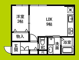 フォレストメゾン南鴻池  ｜ 大阪府東大阪市南鴻池町１丁目（賃貸アパート1LDK・1階・31.88㎡） その2